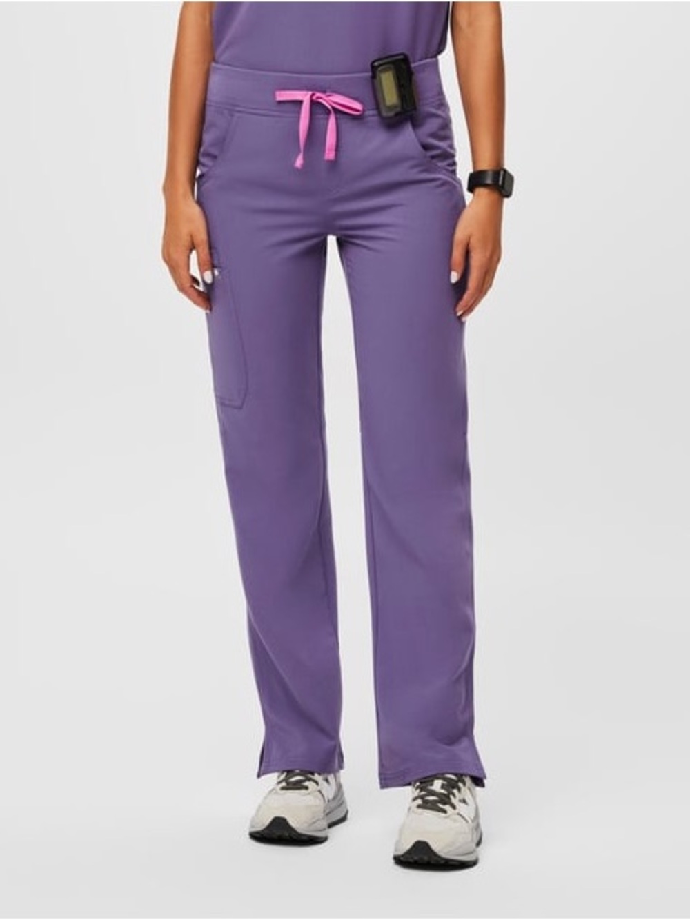 FIGS Amethyst High-Waisted Yola Skinny Scrub Pants Size SP